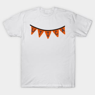 Utica Banner (orange) T-Shirt